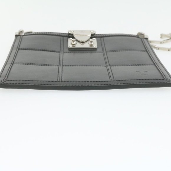 LOUIS VUITTON Epi Stretch Mojito Shoulder Bag Pouch Black M54612 LV Auth 21016 - Picture 7 of 12